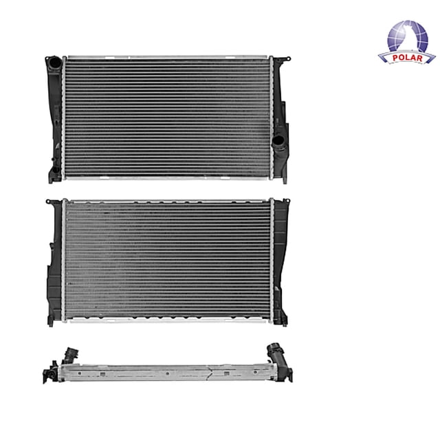 Radiador de Agua BMW 335i 2007 A 2013 L6 3.0L Soldado Polar
