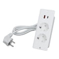 thumbnail image 1 of Enchufe Integrado, Cable De 1,5 Metros Regleta De Escritorio Instalación Flexible Multiusos Tomas De 2 Vías Enchufe De La UE 230-265 V Para Cabecera De Mesa Auxiliar, 1 of 7