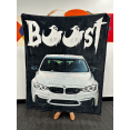 thumbnail image 1 of Boost Turbo Custom Car Fleece Blanket, 1 of 4