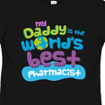 thumbnail image 4 of Inktastic My Daddy is the World’s Best Pharmacist Boys or Girls Toddler T-Shirt, 4 of 5