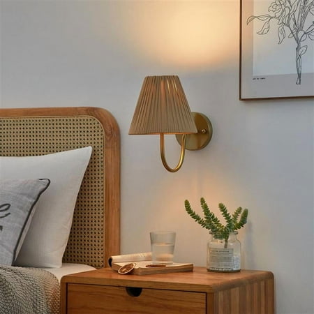 Home Decor Collection Style House LED Rechargeable Cordless Wall Sconce with Remote Control, 11.4