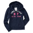 thumbnail image 2 of Aeropostale New York Sudadera con capucha para mujer, azul, pequeño Aeropostale  Sudadera, 2 of 2