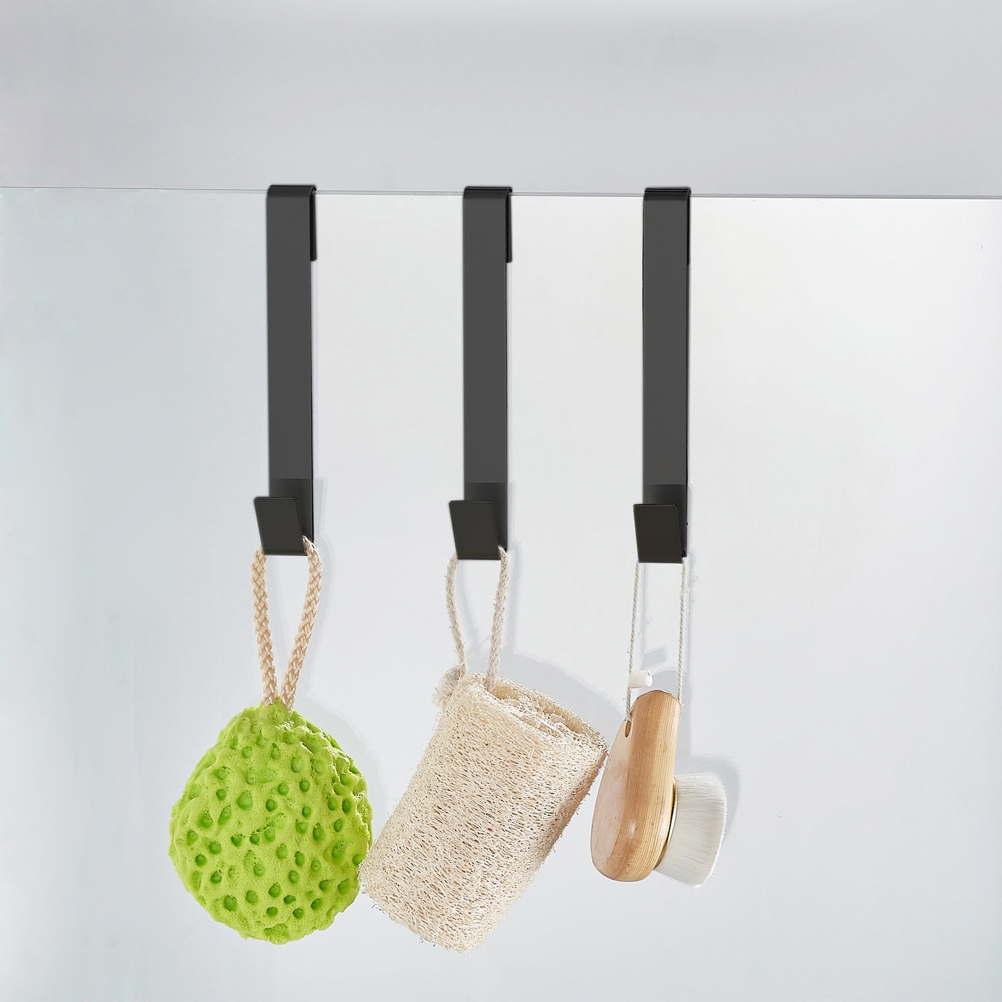 MOKIUER Extended Shower Door Hooks 6.5 in,Towel Hook, Over Glass Door