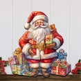 thumbnail image 3 of Designocracy 8611081H 24 x 18 in. The Joy of Giving Holiday Christmas Door Decor, 3 of 11