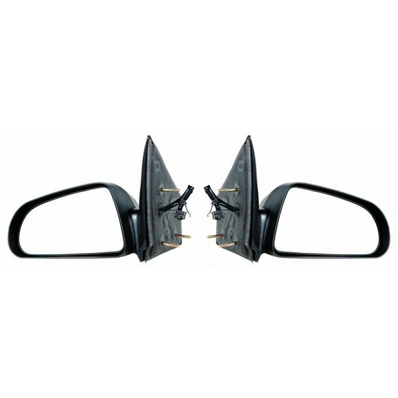 For Dodge Durango 2007 Door Mirror Driver and Passenger Side | Pair | Power | Non-Heated | Non-Folding | Textured | Replacement For 55077399AI | CH1320241, CH1320229