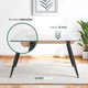 thumbnail image 4 of Juego De Comedor Mesa Vidrio Con 4 Sillas Eames Tapizadas Minimalista KingsHouse gris 5, 4 of 8