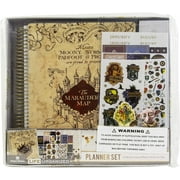 Harry Potter Marauder's Map 12 Month Planner Set Undated Stickers & Clips