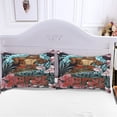 thumbnail image 4 of Dibujos animados Edredón Cubierta Hogar Essentials Conjuntos de cama Conjuntos de almohadas Cubiertas de almohadas Multicolor Múltiples Tamaño Edredón Conjunto Adolescente Boy Regalos M 3 Piezas Advancent HA011561-08, 4 of 7