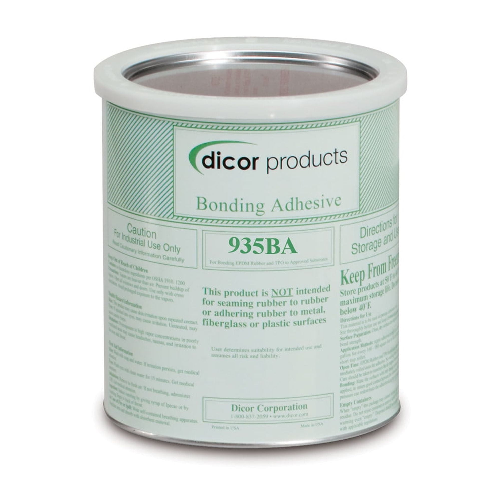 Dicor Corporation 935BA-1 Water-Based Bonding Adhesive - 1 Gallon