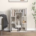 thumbnail image 2 of Costway 7-Cube Geometric Bookshelf with Anti-Toppling Device Modern Open Bookcase White, 2 of 10