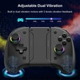 thumbnail image 2 of JoyPad Controller Joystick Gamepad 6 Axis Gyro Wireless PRO Control with Wake Up Function for Nintendo Switch-Black, 2 of 11