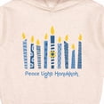 thumbnail image 3 of Inktastic Peace Light Hanukkah Toddler Hoodie, 3 of 4