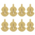 thumbnail image 2 of 8Pcs Single Hole Violin Mute Rubber Practice Mute  Musical Accessory Parts For Lower The Volume Of The Instrument, 2 of 8