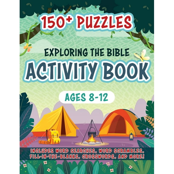 Exploring the Bible Activity Book: 150 Puzzles for Ages 8-12, (Paperback)