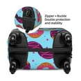 thumbnail image 4 of Haiem Donuts Luggage Cover,Durable, Washable Suitcase Protector With Anti-Scratch Technology - Keep Your Luggage Looking New X-Large, 4 of 9