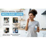 (6 pack) Healthy One Healthy Mind Brain Nootropic Supplement Cognitive Health 1-Count 60 Capsules