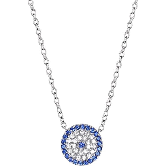 Dreamofdazzles Jewels 2.10 Ctw Round Cut Diamond Fancy Womens Pendant 14K White Gold Plated 925 Sterling Silver