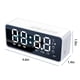 thumbnail image 3 of Teissuly Digital Clock With Bluetooth Speaker Alarm Clock With Dual Alarms Mirror LED Display Bluetooth V5.0 TF Card Teissuly WER202312143577, 3 of 6