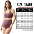 thumbnail image 3 of HAHDAXIA Culottes de Maternité pour Femmes par-Dessus le Ventre Taille Haute Sans Coutures Culottes de Grossesse Culottes Multipaquet, 3 of 6