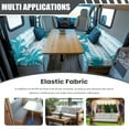 thumbnail image 3 of FOR U DESIGNS Palm Tree Pattern 2 Pack RV Dinette Cushion Covers Breathable Sofa Furniture Protector Replacement Loveseat Sofa Chair Cover Camper Seat Covers Dinette Booth, 3 of 7