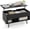 Black, variant on Chenshuoo Lift Top Coffee Table, Modern Cocktail Table w/Hidden Compartment & 2 Open Shelves, Flip Top Center Table, Wooden Pull up Coffee Table for Living Room, Reception Room, Office (Black)