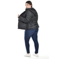 thumbnail image 3 of Chamarra acolchada con capucha Roman Fashion /Tallas Extras, 005 (Negro) negro 36, 3 of 8