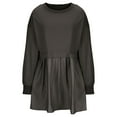 thumbnail image 2 of Patlollav Womens Over Sized Sweatshirt Dresses,Ladies Long Sleeve Dress, 2 of 6