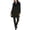 Black, variant on FLEURETTE womens  Tailored Double-Breasted Wool-Blend Coat, 8, Black