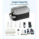 thumbnail image 3 of Neceser de viaje Vorspack para hombre resistente al agua, color negro, 3 of 7