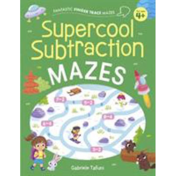Pre-Owned Fantastic Finger Trace Mazes: Supercool Subtraction Mazes (Paperback) 1838571418 9781838571412