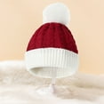 thumbnail image 5 of Fvsianol Boys/girls Hat And Mittens Set Jacquard Design Winter Hat And Gloves Kids Winter Beanie Hat Set Warm Pom Pom Design, 5 of 8