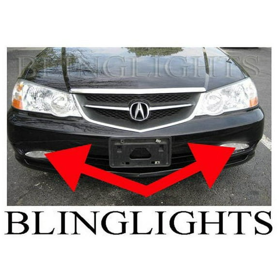 For 2002 2003 Acura TL Type-S TL-S TLS A-Spec Xenon Fog Lamps Driving Lights Foglamps Foglights Kit