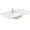 White, variant on Wyndham Collection WCFQC142STOPUNSGT 42" Quartz Vanity Top - Giotto Quartz
