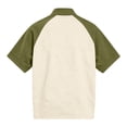 thumbnail image 5 of Mens Golf Baseball Pullover Waterproof Workout Cage Jacket Weather Resistant Short Sleeve 1/4 Zip Athletic Shirt, L, 5 of 5