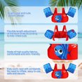 thumbnail image 5 of Life jackets for kids, Pool Floats Swim Vest Kids Jacket for 2-6, Toddler Arm Floaties with Water Wings and Shoulder Strap, for 30-50 lbs Boys and Girls, 5 of 8