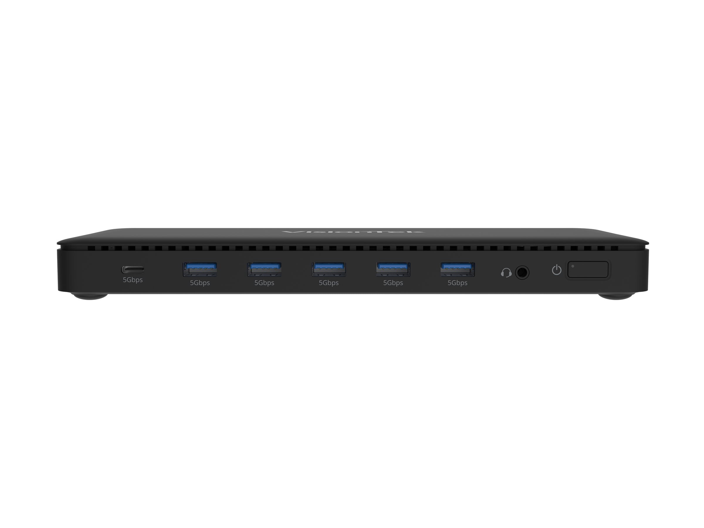VisionTek VT4600DL Universal Dual 4K Docking Station 100W Charging (USB-A, USB-C) - for Notebook, Laptop, Desktop, Monitor, Mobile Device - Charging Capability - 100 W - USB Type C, USB Type A - 2 ...