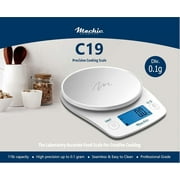 NEW C19 Food/Kitchen Scale Activation Weight 0.5g The Most Sensitive and Accurate Scale In Our Line Stainless Steel Load Sensors Cutting Edge Weighing Technology Proudly Based In USA Stainless W/B