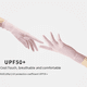 thumbnail image 4 of Guantes de protección solar anti-ultravioleta con sensación fresca de seda helada de verano UPF50 + para mujer, protectores solares de viaje de verano, negros, con absorción de humedad y secado rápido, 4 of 4