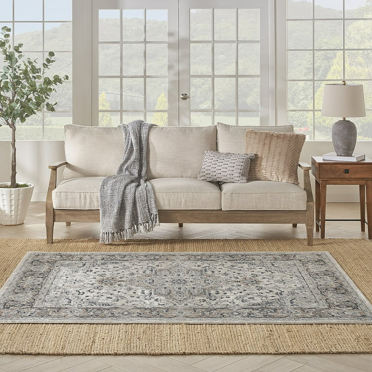 Re:CENO ERIVAN RUG 140cm×200cm Mid-20th Century Zanjan Persian Rug (3'5