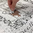 thumbnail image 5 of Ambesonne Occult Jigsaw Puzzle, Gothic Medieval Magic, Heirloom-Quality Fun Activity for Family Durable Cardboard, 1000 pcs, White Black, 5 of 6