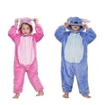 thumbnail image 1 of Stitch Disfraz Pijama Onesie Kigurumi Mono Ropa de dormir Animal Sudadera con capucha V_hh, 1 of 1