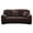 A Brown, variant on Sofa Slipcover L Shape Sofa Cover Sectional Couch Cover Spandex Non Slip with Elastic Bottom Furniture Protector Cover for for Home Decor 2+3seater