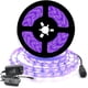 thumbnail image 1 of Tira LED UV negra 12V 5M 300leds IP20 300leds SMD2835 Morado Sincero Electrónica, 1 of 5