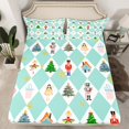 thumbnail image 2 of Manfei Cartoon Cute Princess Full Size Sheets for Kid, Nutcracker Royal Guarder Bed Sheets, Merry Christmas Theme Sheet Sets, Breathable Home Decor, 4pcs, 2 of 7