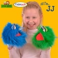 thumbnail image 5 of Living Puppets - JJ The 9-Inch Green Friendly Monster, Plush Hand Puppet - Fine European Design, Ultra-Soft and Cuddly, Promotes Child Development, Safety Certified, Teacher Recommended, 5 of 6