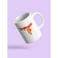 thumbnail image 3 of Red Gymnastic Pose Mug Unisex's -Image by Shutterstock, 3 of 4