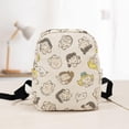 thumbnail image 4 of Miniso Snoopy Charlie Brown Bolso de hombro de lona con estampado de dibujos animados Mochila pequeña Mochila de viaje Mochila de ocio para regalo de cumpleaños, 4 of 5