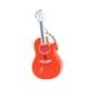 thumbnail image 1 of Llavero de guitarra pequeña La guitarra más pequeña del mundo, regalo de cumpleaños Guitarra Naranja, 1 of 9