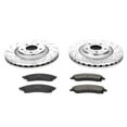 thumbnail image 3 of PowerStop Front Z23 Evolution Sport Carbon-Fiber Ceramic Brake Pad and Drilled & Slotted Rotor Kit Fits: CADILLAC PONTIAC Select Models K1429, 3 of 10