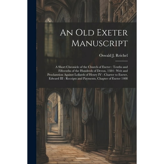 An old Exeter Manuscript (Paperback)